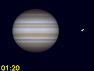 Io in conjunctie met Europa