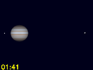 Europa in conjunctie met Callisto