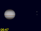 Io in conjunctie met Callisto