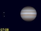 Io in conjunctie met Europa