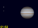 Europa in conjunctie met Callisto