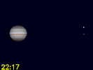 Europa in conjunctie met Callisto