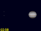 Europa in conjunctie met Callisto