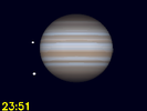 Io in conjunctie met Callisto