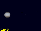 Europa in conjunctie met Callisto