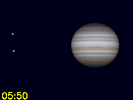 Io in conjunctie met Europa