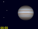 Europa in conjunctie met Callisto