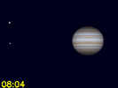 Io in conjunctie met Callisto