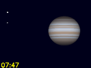 Europa in conjunctie met Callisto