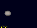 Europa in conjunctie met Callisto