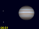 Io in conjunctie met Callisto