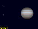 Io in conjunctie met Callisto