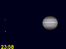 Europa in conjunctie met Callisto