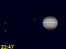 Io in conjunctie met Callisto