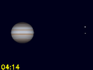 Io in conjunctie met Callisto