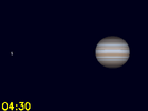 Io in conjunctie met Europa