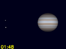 Europa in conjunctie met Callisto