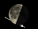 De Maan bedekt SAO 92763